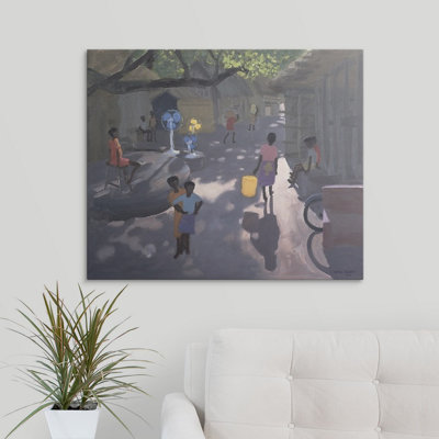 Reproduction d'art, "Fan vendeur Malindi Kenya" par Anmoore