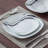 Deno Porcelain Dinnerware Set, 18-Piece Service for 6-1244601300