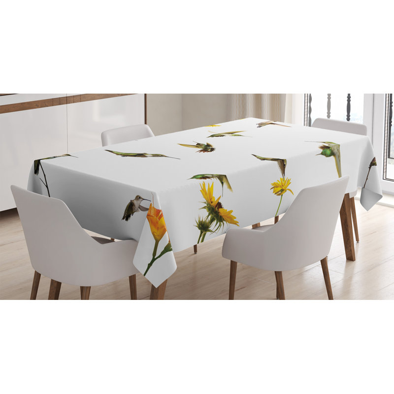 Hummingbirds Tablecloth, 84" L x 60" W