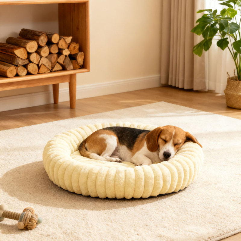 Pet Bed, 60, Pastel Yellow
