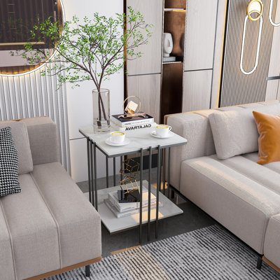 Almand Side Table with Storage