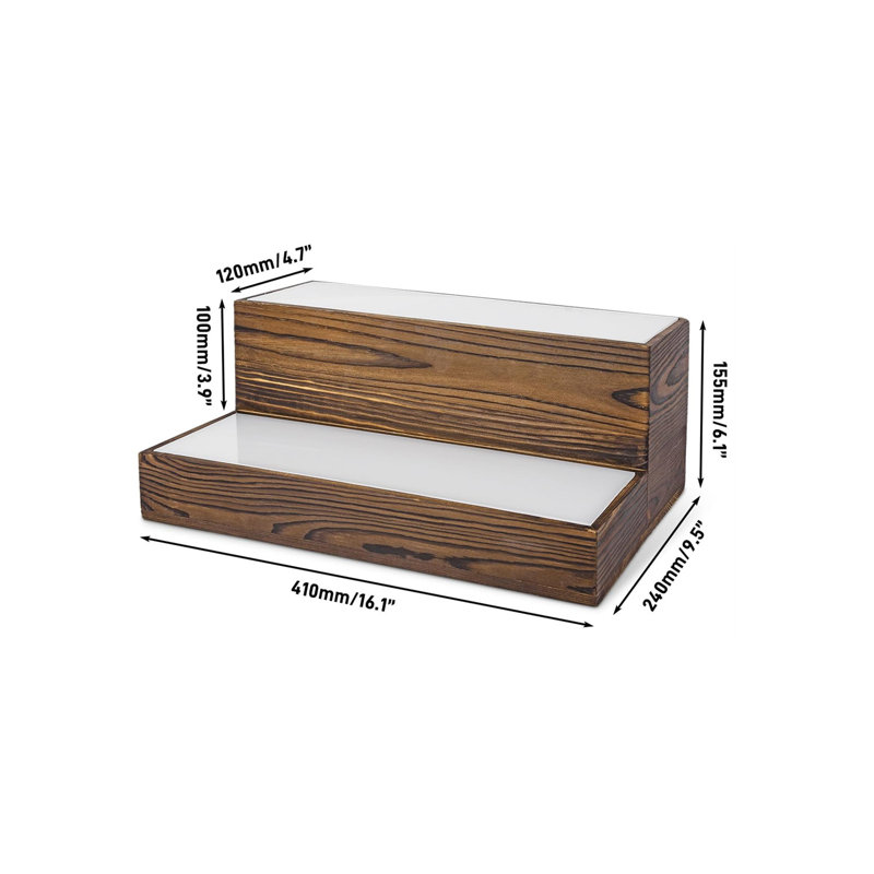 Wine Bottle Rack Brown