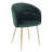 19.25'' H Tufted Polyester Velvet Upholstered Armchair-1625684777