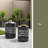 Outdoor Metal S/2 End Table-394866531