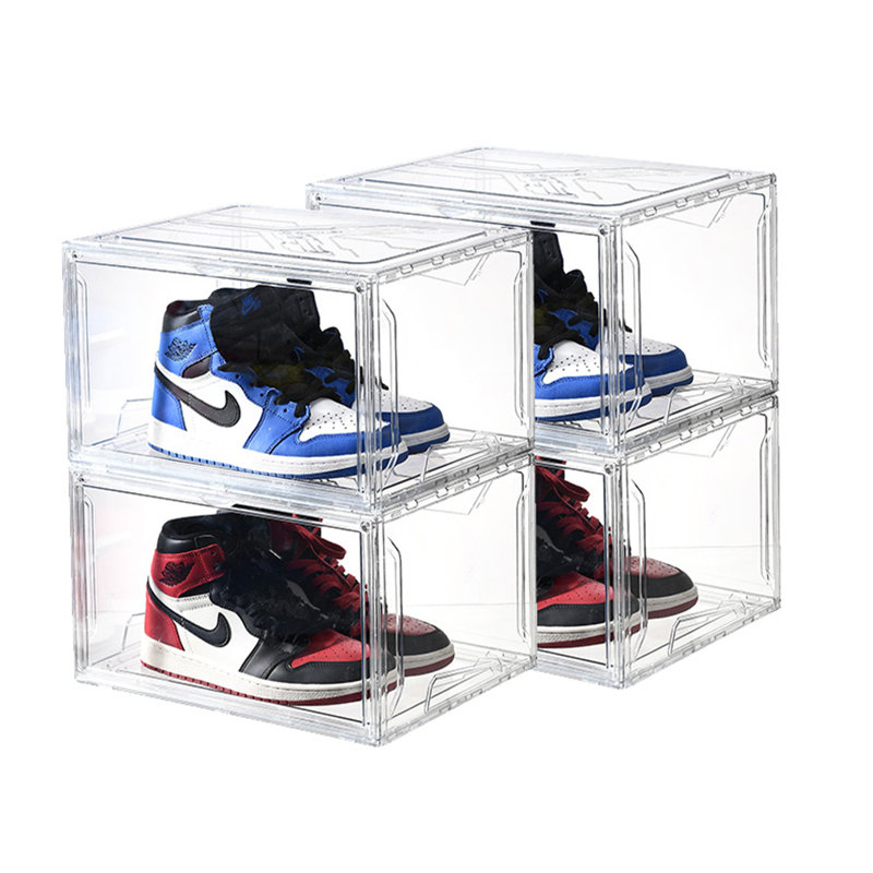 Rangement pour chaussures avec porte magnétique