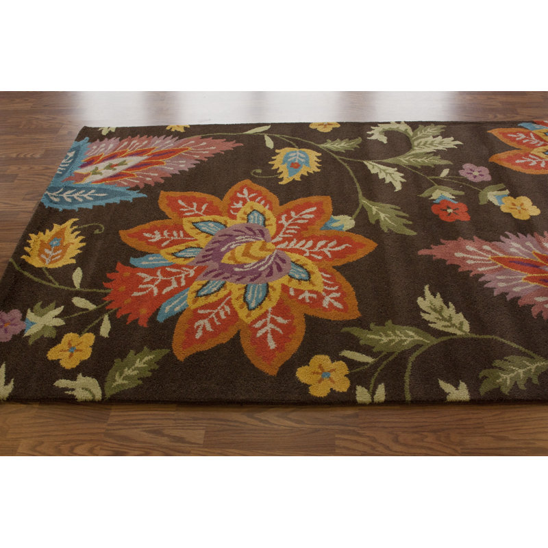 Ildegonda Floral Indoor Rug, 5' x 8'