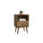 18" Nightstand in Rustic Brown (1-Drawer)-1327183792