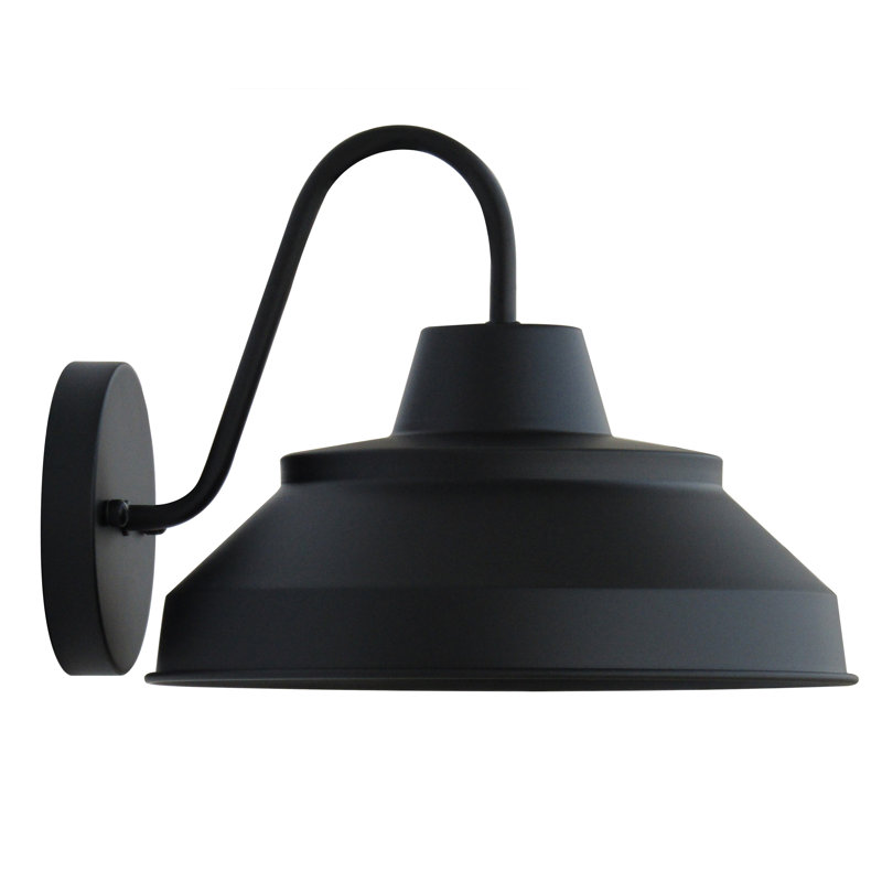 Luminaire d'extérieur 1 lumière Mason noir mat