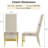 Melachroini Tufted Faux Leather Upholstered Parsons Chair