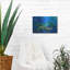 Art mural en métal Beachcrest Home ™ «Green Sea Turtles» par Durwood Coffey-1359731163