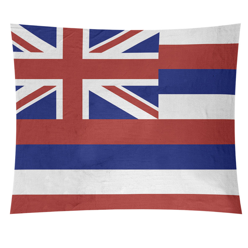 Tapisserie drapeau honolulu Enrik, H 27,5 po x l 37,5 po, Intérieur