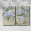 Toile tendue rétro avec hortensia rétro I-Premium Gallery - prête à être accrochée-1028476353