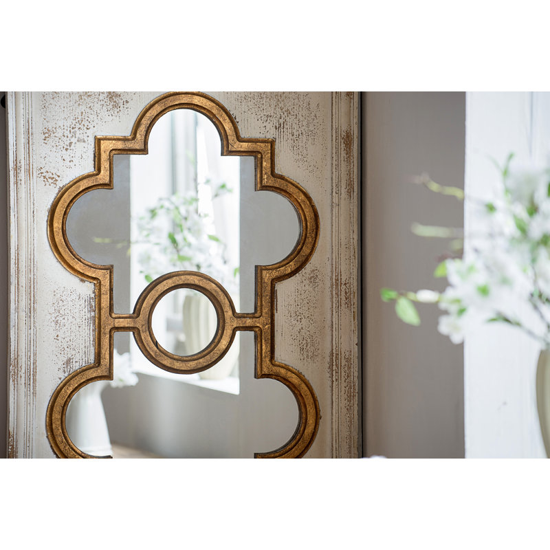 Wood Flat Wall  Mirror