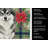 Keeshond Christmas PoinsettIas Kitchen Towel-2080584179