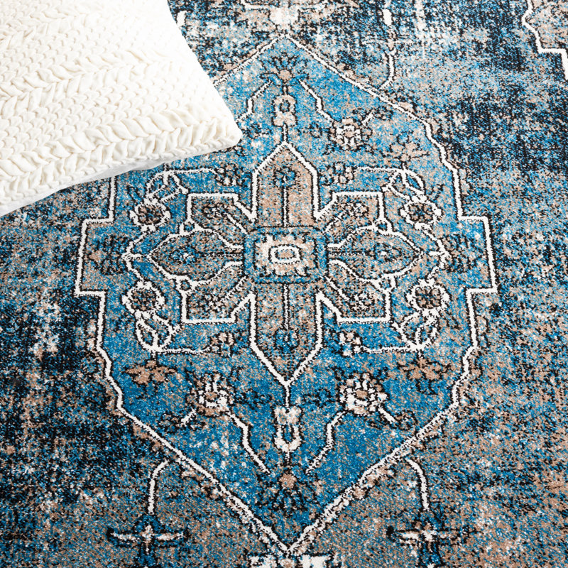 Tapis oriental Manvil, Tapis de couloir 2 pi 3 po x 8 pi