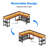Latarya Reversible L-Shaped Computer Desk-887217350-917033588