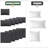 11-Pcs Outdoor Patio Cushion Cover Set  For 5-Seat Sectional Sofa, Covers Only-319544868