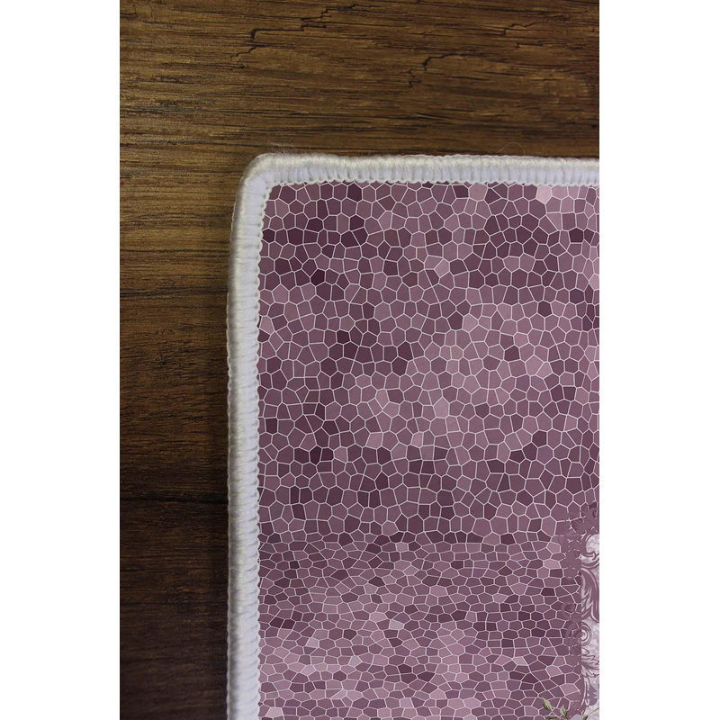 Premium Woven Area Rug, 5.9 x 9.2 Feet | 100% Polyester, 650 g/m² | Antibacterial, Non-Slip PVC Dot Underside, 0.3 in Pile Height | Machine Washable, 3D Digital Printing | Perfect for Living Room & Bedroom Decor