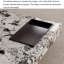 Table basse carrée en marbre de style luxueux-956682837