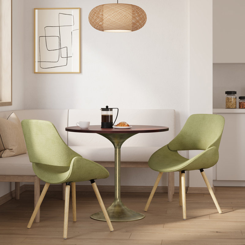 Round Dining Table in Walnut