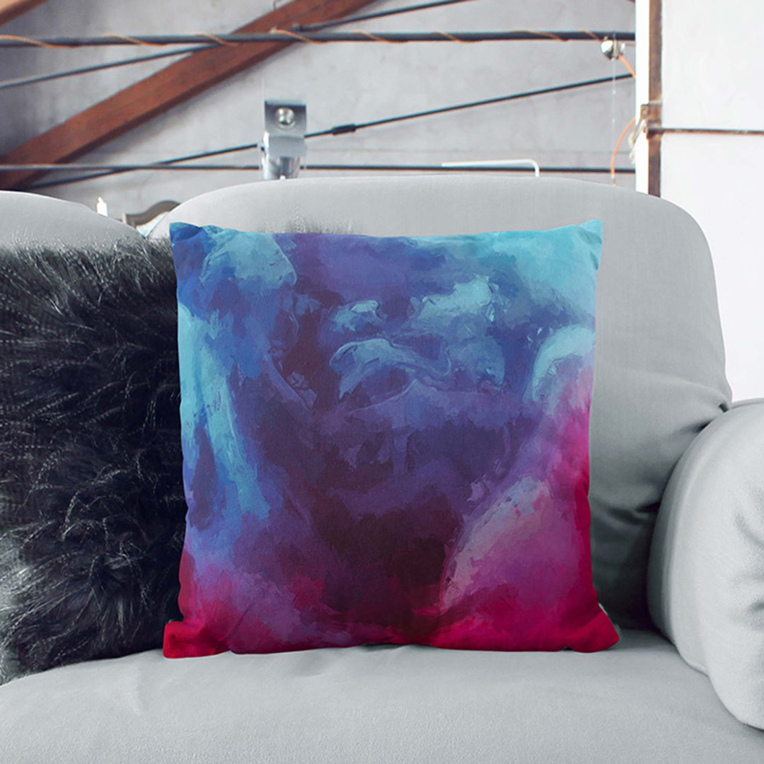 Dance of Love in Abstract Cushion with Filling