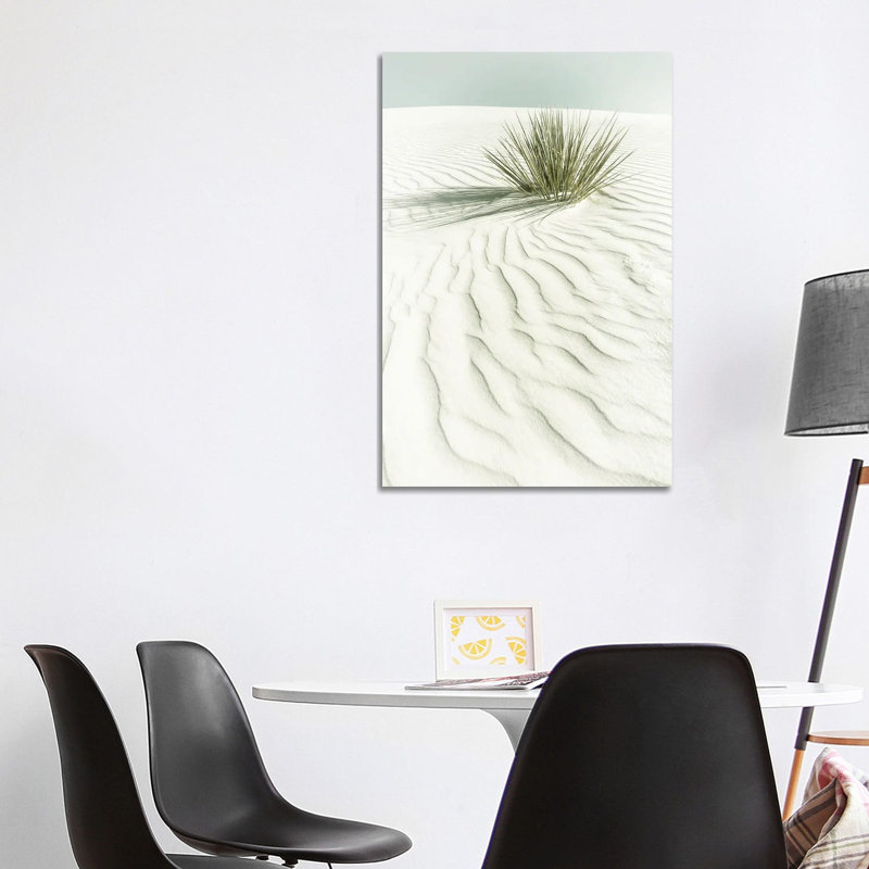 White Sands Idyllic Scenery | Vintage 1 Piece Wrapped Canvas Wall Art, 101.6 cm H x 66.04 cm W x 3.175 cm D