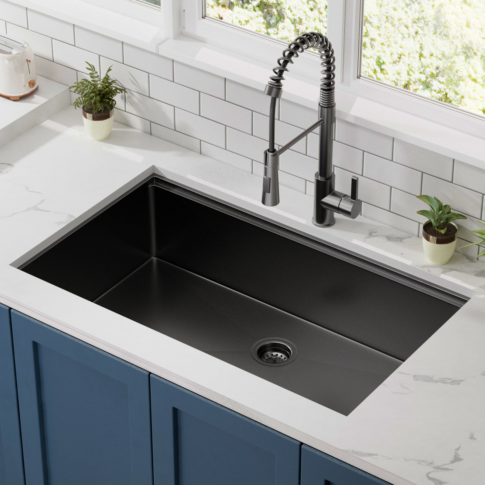 Undermount Single Bowl Kitchen Sinks