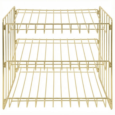  Étagère de rangement à 3 niveaux