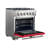 Capriasca 30" 4.32 cu. ft. Freestanding Gas Range-68815695