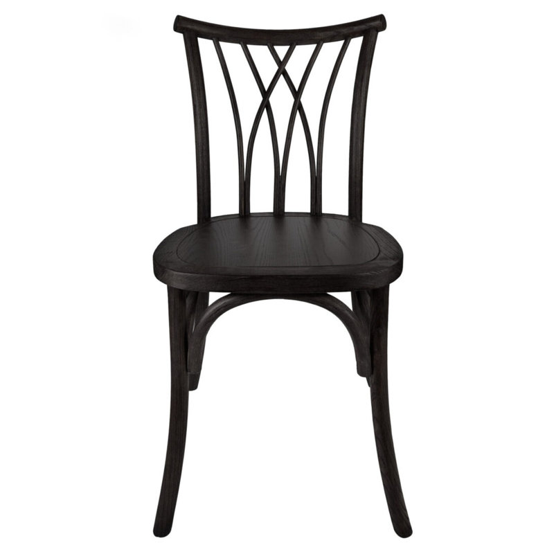 Toughresin Willow Chair By Chivari,2 Chair Bundle By Chivari, Black