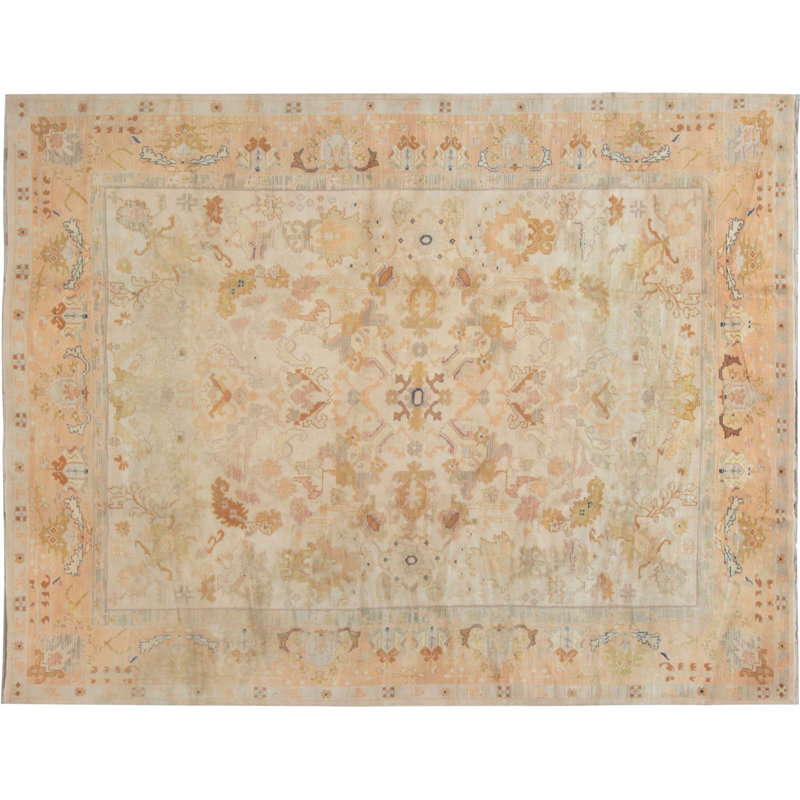 One-of-a-Kind Rectangle 8'10" X 11'4" Hand Knotted Area Rug