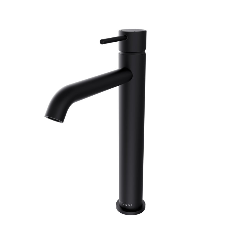 St. Lucia Vessel Sink Faucet Single-handle Bathroom Faucet with Drain Assembly, Matte Black