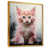 Gold Floater Framed