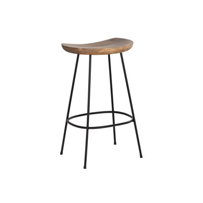 Stool with Metal Frame