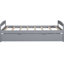 Lit plateforme simple avec lit gigogne, gris - Aménagement de la chambre à coucher