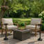 Ensemble de 2 tables d'appoint en acier 26 po Martini