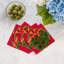 Christmas Wreath Cotton Sateen Cocktail Napkins-2097327505