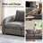Terencio 128.5" Modern Storage Modular Sectional Sofa with Hassle-free Assembly -594482990