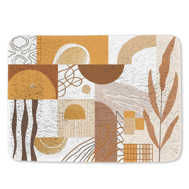 Reisen Microfiber / Microsuede Bath Mat, 17"W x 24"L