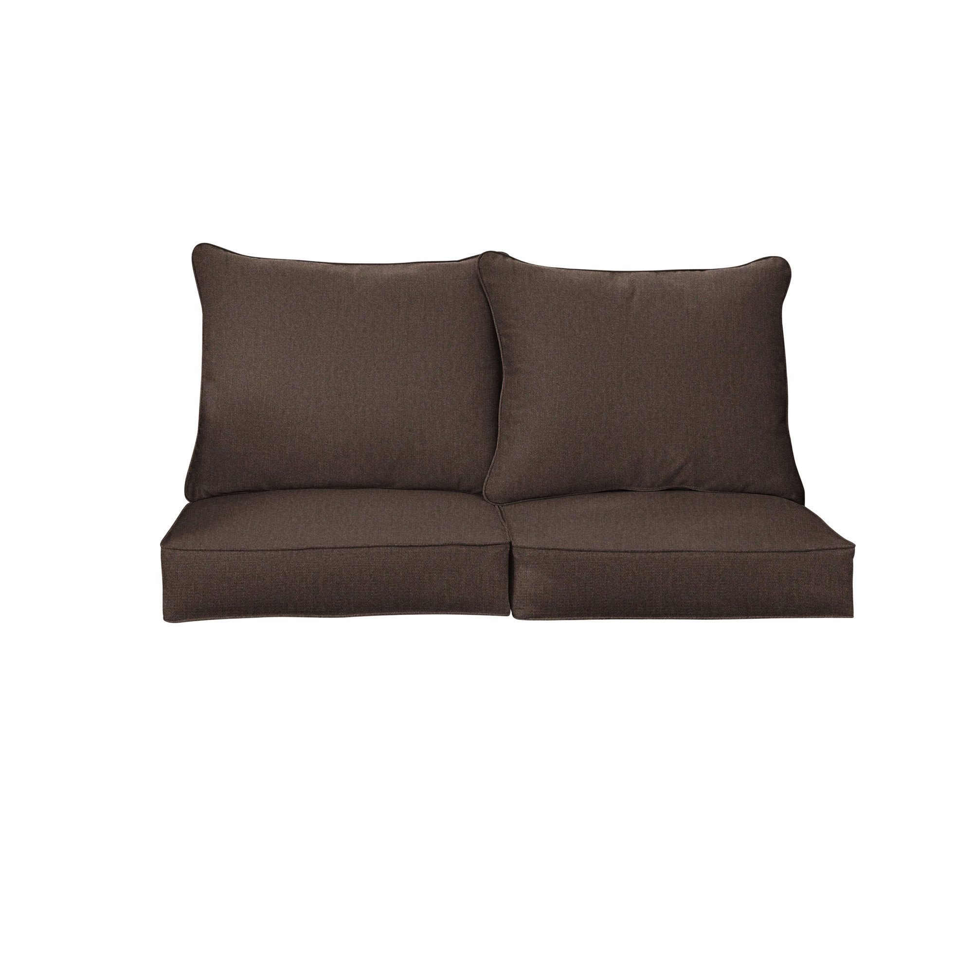 Davana Sunbrella Outdoor Loveseat, Canvas Java Sunbrella® Canvas, 25" W x 25" D