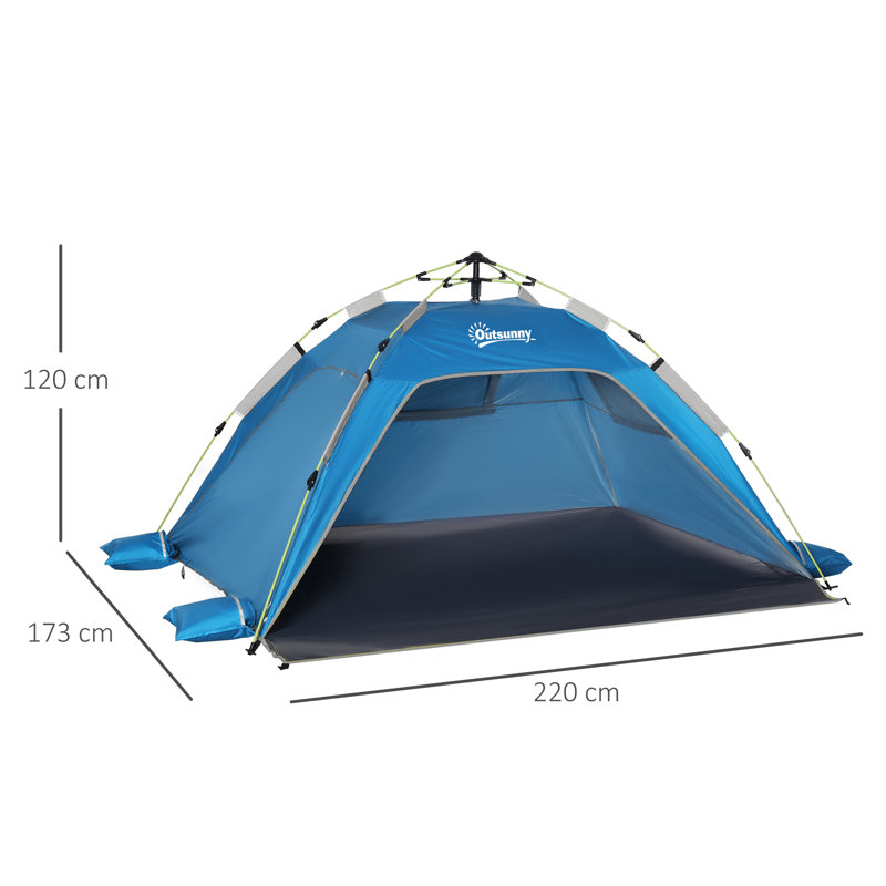 2 Person Tent, Blue