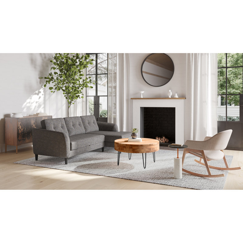 Marble Top End Table