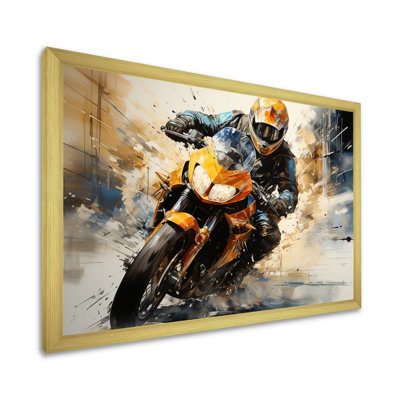 " Speedy Motorcycle Blur I "