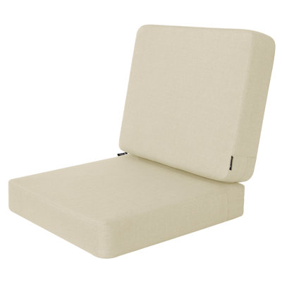 Ensemble de coussins de siège d'extérieur imperméables et profonds