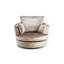 Romelia Velvet Swivel Barrel Chair-903667099
