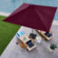 Parasol carré solaire à DEL pour terrasse-131104440