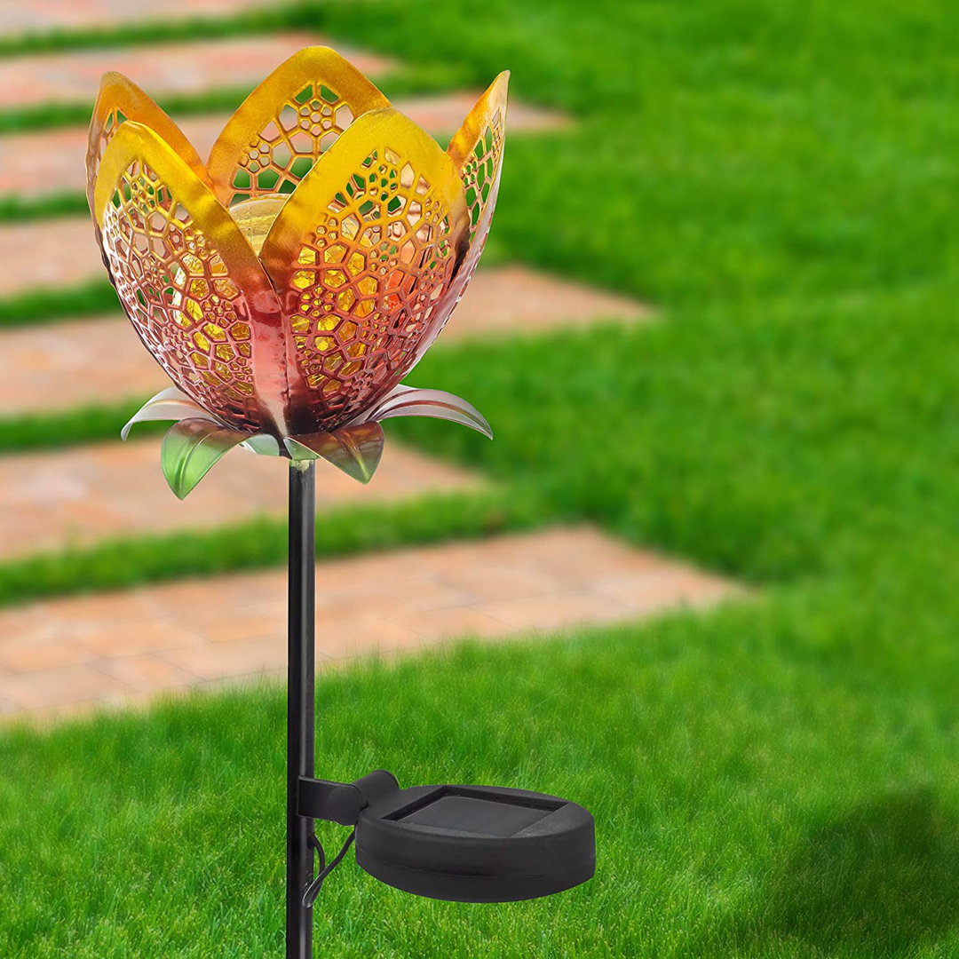 Rigoberto Black Low Voltage Solar Powered Integrated LED Pathway Lights