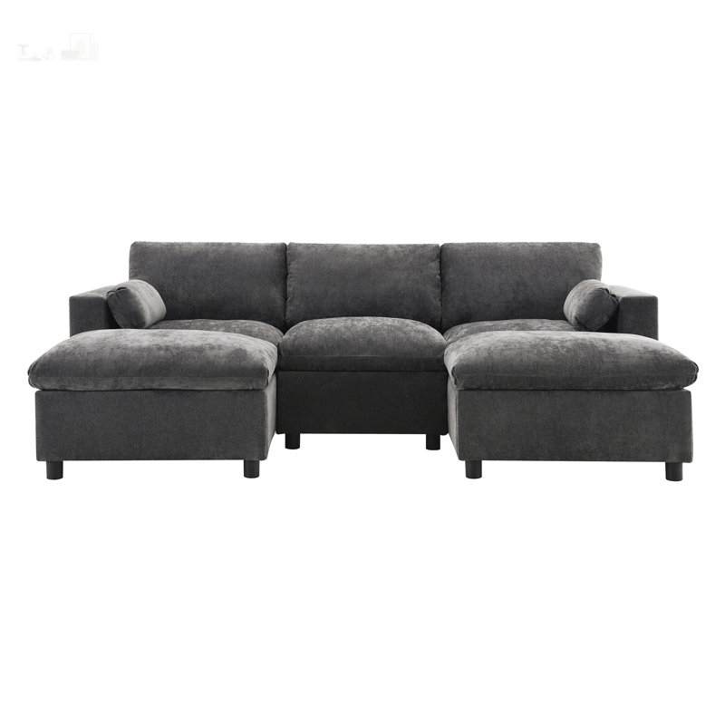 Canapé modulaire 86,5 po Chenille