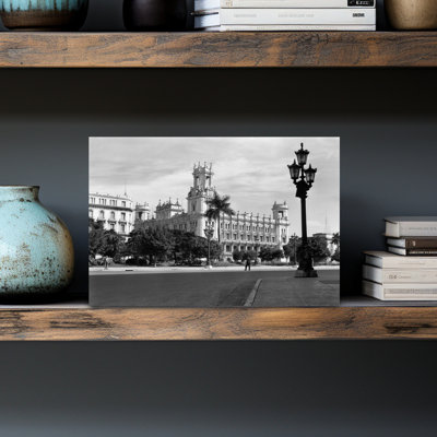 1930S 1940S The Asturian Club Now A Fine Art Museum Havana Cuba Classic Retro Vintage Architecture Tropical Wall Art