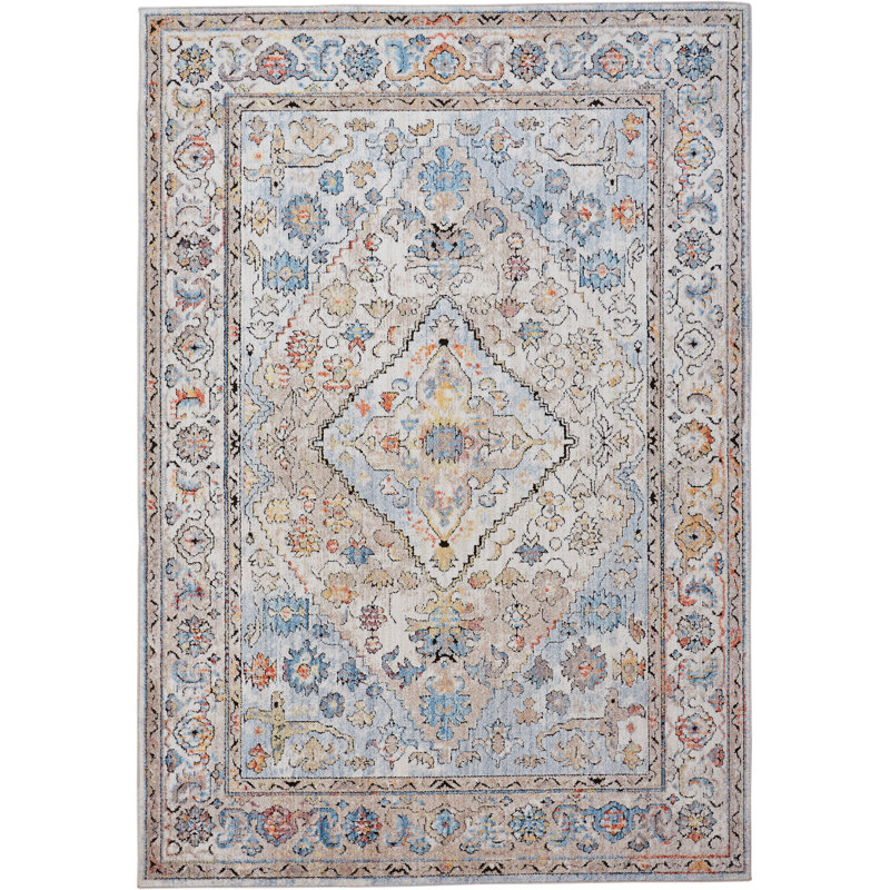 Lorentzen Oriental Indoor Rug, Rectangle 4' x 5'9"
